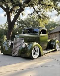 Image result for Green 1937 Dodge Truck