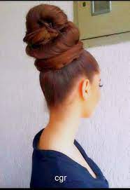 If you have naturally thin hair, a messy bun can help add a little extra definition and texture. Ajpd8wymdqtiqm