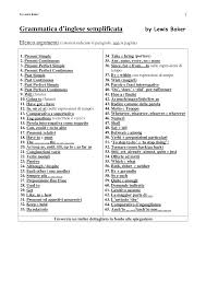 Alcune frasi col past simple alla forma affermativa, interrogativa e negativa. Grammatica Inglese Docsity