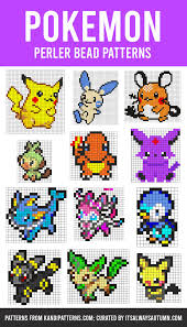 The Giant List Of Perler Bead Patterns Fuse Beads Melty Beads It S Always Autumn In 2020 Perler Beads Perler Bead Pokemon Patterns Melty Bead Patterns