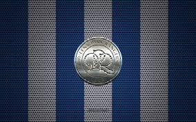 Maillots domicile extérieur actualités pour la saison en cours, voir: Herunterladen Hintergrundbild Queens Park Rangers Fc Logo English Football Club Metall Emblem Blauen Und Weissen Metall Mesh Hintergrund Queens Park Rangers Fc Efl Meisterschaft Qpr Logo White City London England Qpr Fussball Mit Einer Auflosung
