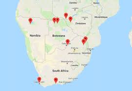 Taking you all of cape town's top attractions! Map Of Southern Africa Detailed Southern African Tourist Map