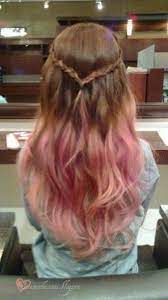 Hair Brown Dip Dye Pastel Pink 57 New Ideas Hair Dye Colors Dip Dye Hair Pink Dip Dye