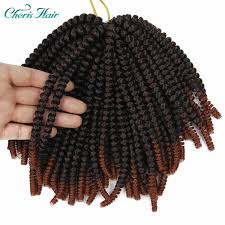 It's similar to a weave, but it uses a crochet hook or latch hook to make the hair. Crochet Hair Spring Twist Freetress 8 Inch 6 Ombre Color Available Fiber Braiding Synthetic Browen Crochet Hair Aliexpress