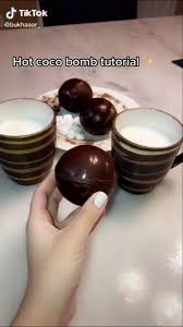 Hot Coco Bomb Food Videos Desserts Yummy Food Dessert Fun Baking Recipes