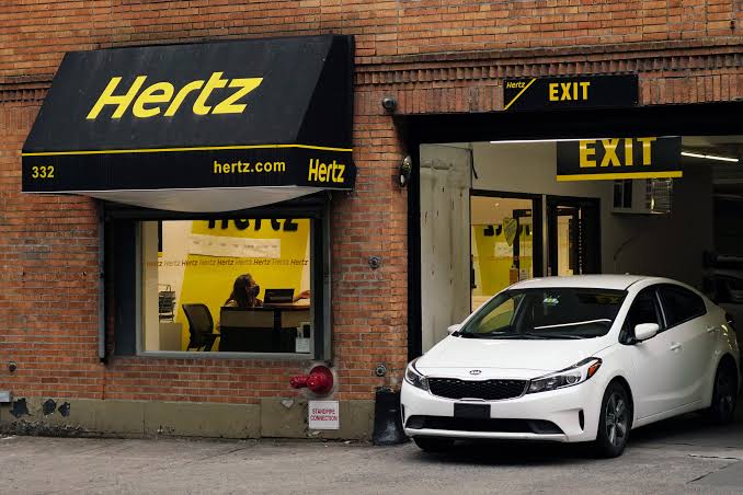 Hertz UK car rental fleet