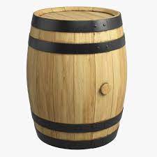 Max Wooden Barrel 3d Model Wooden Barrel Barrel Wooden