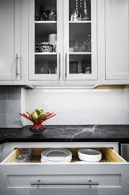 inset shaker nordic white kitchen