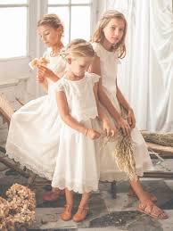 Clothing with trendy chic style for the entire family and the home collection for a cosy interior! Cyrillus Madchen Set Fur Feierliche Anlasse Anouk In Ecru Kommunionkleider Madchen Kommunion Kleider Madchen Kleidung