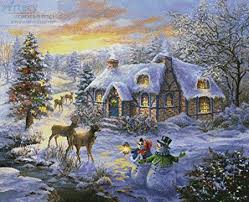 A color printer works best for this, so you can easily wall hangings, pillows, toys and placemats are just a few of the many projects you can make with free cross stitch patterns. Cottage At Christmas Cross Stitch Pattern By Tereena Clarke Crosstitch Com
