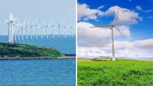 Energía eólica terrestre vs eólica marina: ¿sabes cuál es la diferencia?