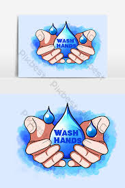Animasi cuci tangan pakai sabun png. Gambar Kartun Mencuci Tangan