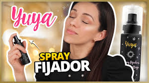 Yuya Spray Fijador No Se De Que Esta Hecho Pero Omg Youtube