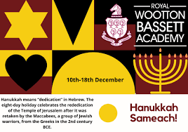Or any of the other 9309 slang words, abbreviations and acronyms listed here at internet slang? R W Bassett Academy On Twitter Happy Hanukkah Hanukkah Means Dedication In Hebrew The Eight Day Holiday Celebrates The Rededication Of The Temple Of Jerusalem After It Was Retaken By The Maccabees
