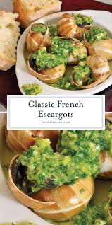 A Recipe For Classic French Escargot With A Parsley Garlic Butter In A Shell Or Covered In Escargot Recipe Traditional French Recipes French Recipes Authentic