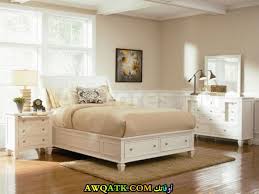 غرف نوم بيج بيضاء بينك نبيتي تركواز خضراء نحاسي