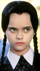 Someone commented she looks like Wednesday Addams ⚰🧛‍♀️🐶🦇