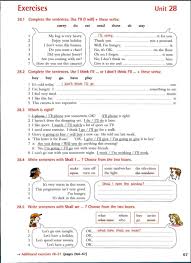English Grammar In Use Supplementary Exercises With Answers ответы Unit 28 Aprender Ingles Vocabulario Ejercicios De Ingles Aprender Ingles