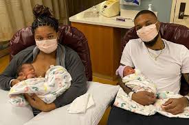 Damian lillard is a fashion icon, okay? Damian Lillard Welcomes Twins Kali And Kalii People Com