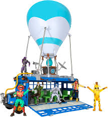 The original #fortnite news page; Amazon Com Fortnite Battle Bus Deluxe Features Inflatable Balloon With Lights Sounds Free Rolling Wheels On Bus Includes 4 Inch Recruit Jonesy And Exclusive Tomatohead Action Figures Toys Games