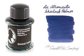 De Atramentis Sherlock Holmes 45ml Bottled Ink Bottled Ink Fountain Pen Ink Fountain Pens Calligraphy