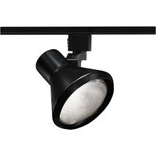 Juno Trac Lites R550 Bl 120v Black Flared Step Track Lighting Head For Par38 Light Bulbs Track And Track Head Components And Accessories For The Juno Trac Lites And Trac Master Track Lighting System