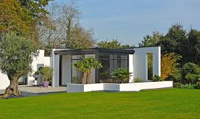 Extension Maison Moderne Avec De L Aluminium Noir Style Architecte Realisation Verandaline Extension Maison Extention Maison Maison
