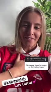 Close Friendship with England Squad Player Keira Walsh