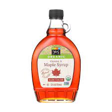Grade A Maple Syrup Dark Color 12 Fl Oz 12 Fl Oz 365 Everyday Value Whole Foods Market Whole Food Recipes Whole Foods Market Syrup