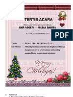 Susunan acara natal pemuda dan remaja hkbp bandung timur dengan lirik lagu. Tertib Acara Natal Bahasa Batak