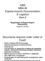 Simply download the appropriate form from the forms and documents section on the left, print it out and complete it. Negotiation Of Export Import Documents Bill Of Lading Invoice