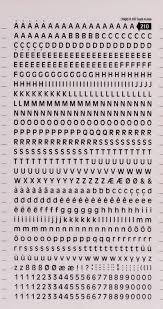 1 din a4 blatt wird in längsrichtung in 56 gleichgroße. Und Zahlenetiketten Buchstaben Farbe Schwarz Buchstaben Und Zahlen 2 5 Mm Schwarz