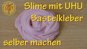 Magst du klare kristall schleim? Fluffy Slime Mit Uhu Bastelkleber Selber Machen Ohne Waschmittel Und Ohne Boraxpulver Youtube