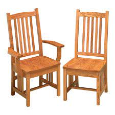 Browse our bench category and find amish benches for the dining our larger wooden benches for sale are available in oak, cherry, brown maple, maple, rustic cherry, and ¼ sawn white oak. Mission Dining Chairs Shipshewana Furniture Co