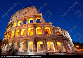 Colosseo kolosˈsɛːo) is an oval amphitheatre in the centre of the city of rome, italy, just east of the roman forum. Colosseum Dome Rom Italien Lizenzfreies Foto 6199236 Bildagentur Panthermedia