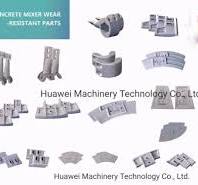 Concrete Mixer Wear Resistant Liner Plate - Concrete Mixer ...