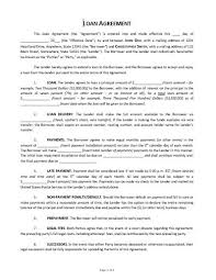 Loan Agreement Template Approveme Free Contract Templates