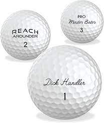It doesn't get any better. Amazon Com Novelty Golf Ball 3 Pack Fun Gifts For Golfers Bachelor Party Groomsman White Elephant Stocking Stuffer Gifts For Him Sports Outdoors