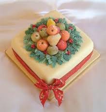 Pin By Tiina Raisanen On Vegan Knowlidgables Marzipan Fruit Fruit Cake Christmas Christmas Cake Designs