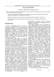 Why automated tests are necessary. Pdf Test And Testability Marius Bazu And Titu Bajenesco Academia Edu