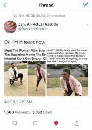 New Squinting Meme Memes Lady Memes Squat Memes Knees Memes