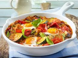 Uberbackene Spiegeleierpfanne Rezept Lecker Rezepte Ballaststoffreiche Rezepte Gesunde Rezepte