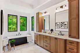 Installed right above your mirror, these include between two and eight lights. How To Get Your Bathroom Vanity Lighting Right