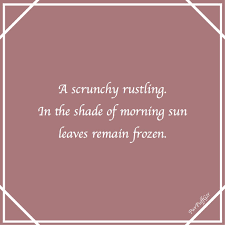 Haiku Leaves Frozen Haiku Frustration Poems