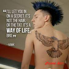 I hope you enjoy it :dsong ~ survivor fandom ~ cobra kai ch. Twitter à¤ªà¤° Cobra Kai Hawk Showing Us All The Beauty Of Self Expression What S More Badass The Hair Or The Tattoo Cobrakai