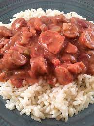 Red Beans And Rice With Sausage Mykitchenserenity Red Beans Recipe Easy Rice Recipes Red Beans And Rice Recipe Crockpot