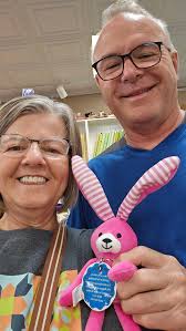 Primavera is back from our framer! What a fun stitch this was. It is  hanging in our daughter's home. ♥️