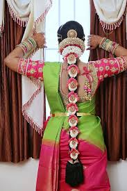 30 Poo Jadai Alangaram Designs For Wedding And Seemantham South Indian Bride Wedlockindia Com Bridal Hairstyle Indian Wedding Indian Wedding Hairstyles Indian Bride Hairstyle
