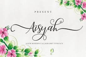 Kisah pinangan rasulullah kepada sayyidah aisyah. Aisyah Schriftart Dafont Com