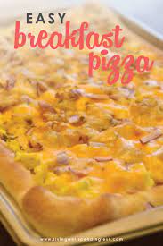 Easy Breakfast Pizza The Best Breakfast Recipe For Company Recipe Best Breakfast Recipes Breakfast Pizza Easy Breakfast